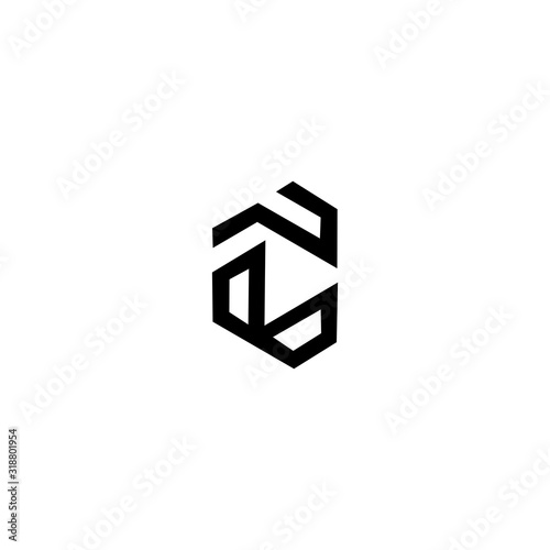 C logo initial letter design template