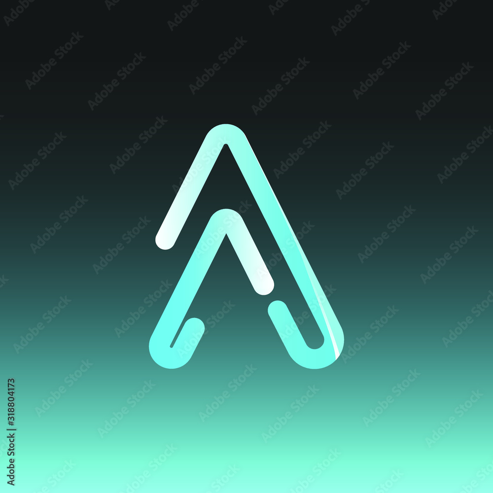 Initial A letter logo. Flat Vector Logo Design Template Element. Initial Letter A Logo. A letter for logo. logo type A icon design template elements Initial A letter logo. Flat Vector Logo Design Template Element. Initial Letter A Logo. A letter for logo. logo type A icon design template elements