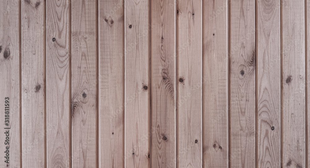 Fototapeta premium Vintage wood background - Old wooden plank unpainted.