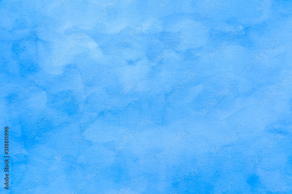 Obraz premium blue background with watercolor pattern