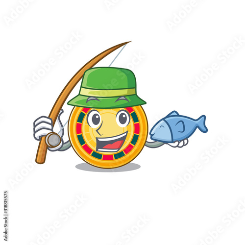 A Picture of happy Fishing roulette design