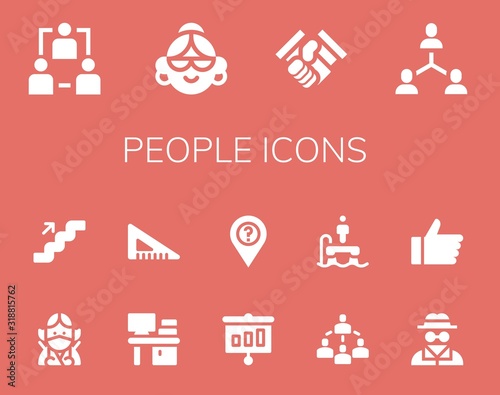 people icon set