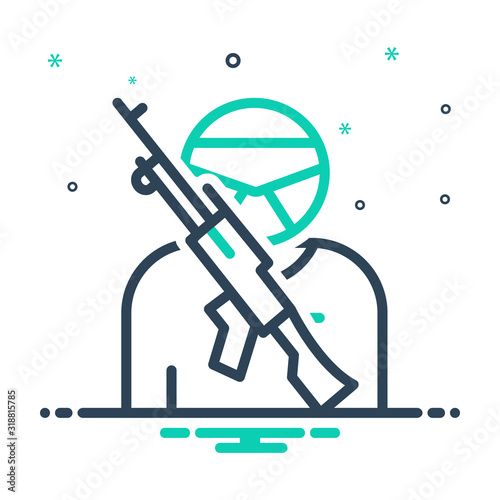  mix icon for terror