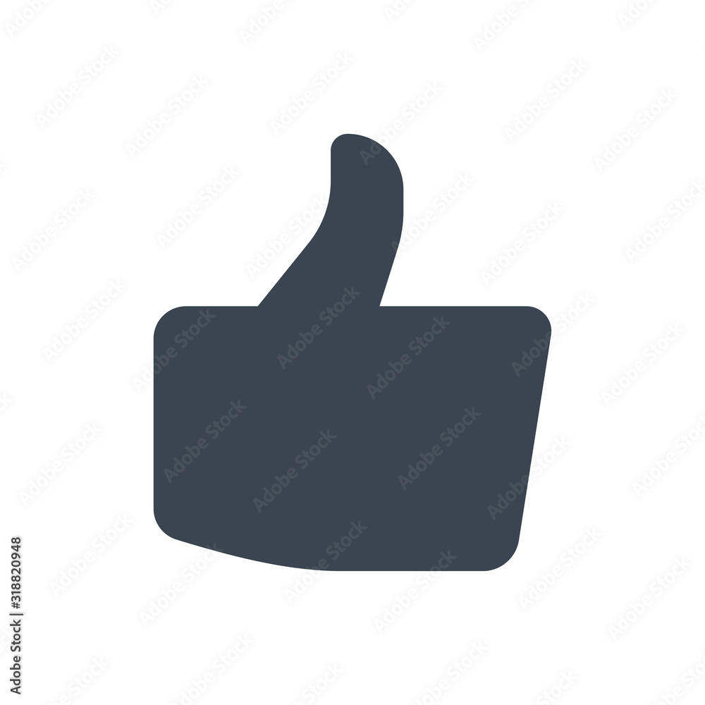 Thumbs up icon. vector graphics Thumbs up icon. vector graphics