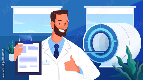 Magnetic resonance imaging. Medical research and diagnosis.