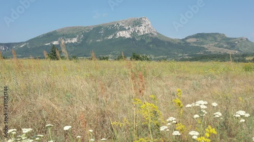 Stol mountain under the blue sky 4K footage photo