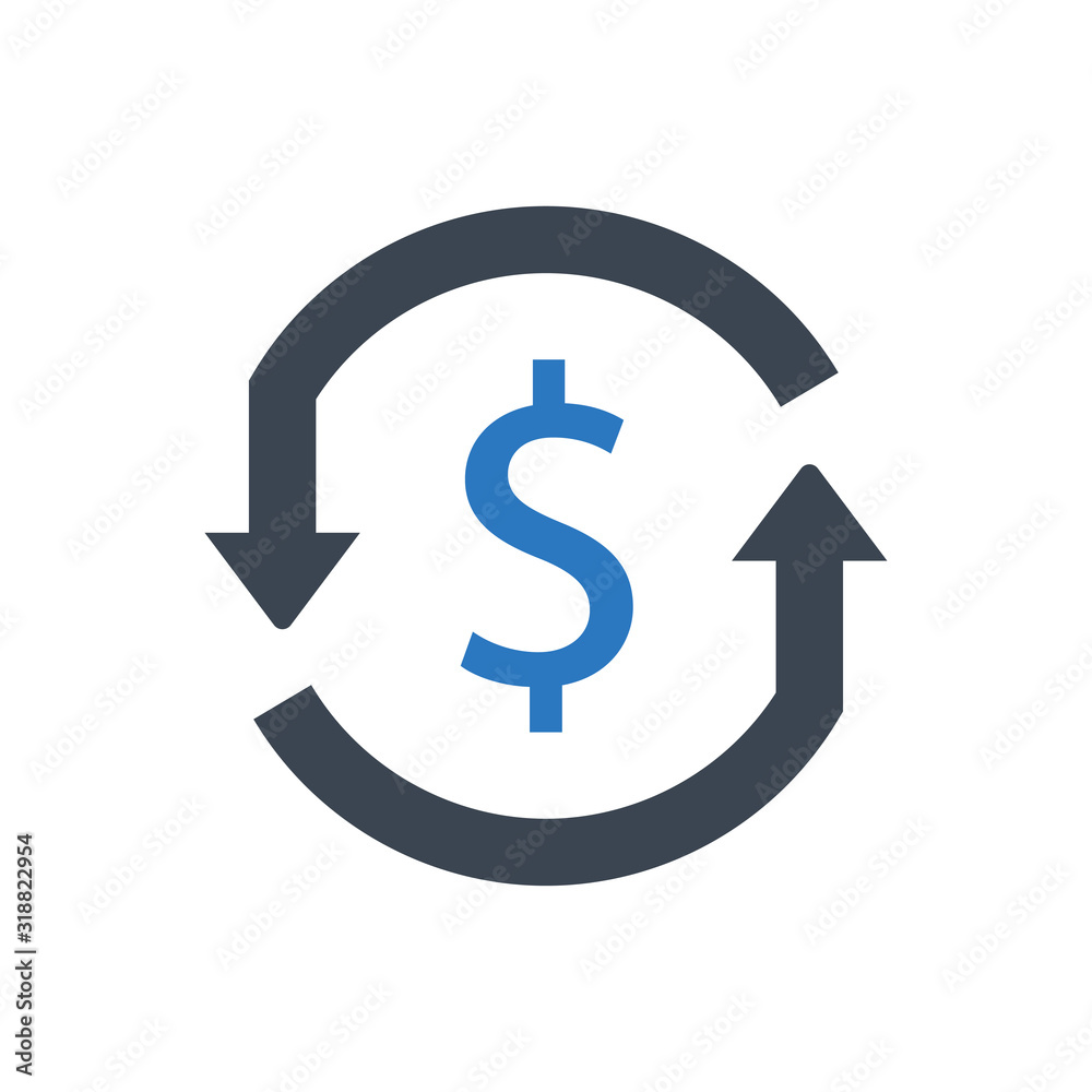 Currency exchange icon Currency exchange icon