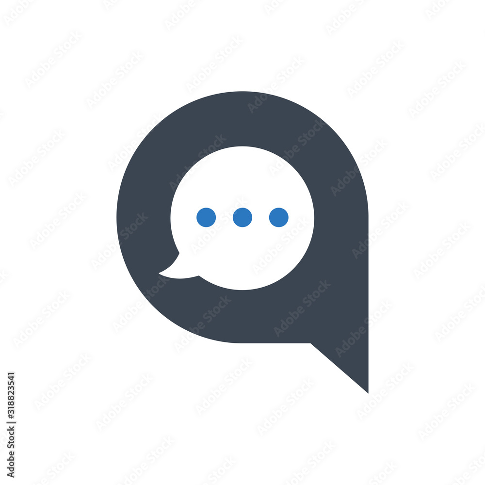 Conversation speech icon Conversation speech icon