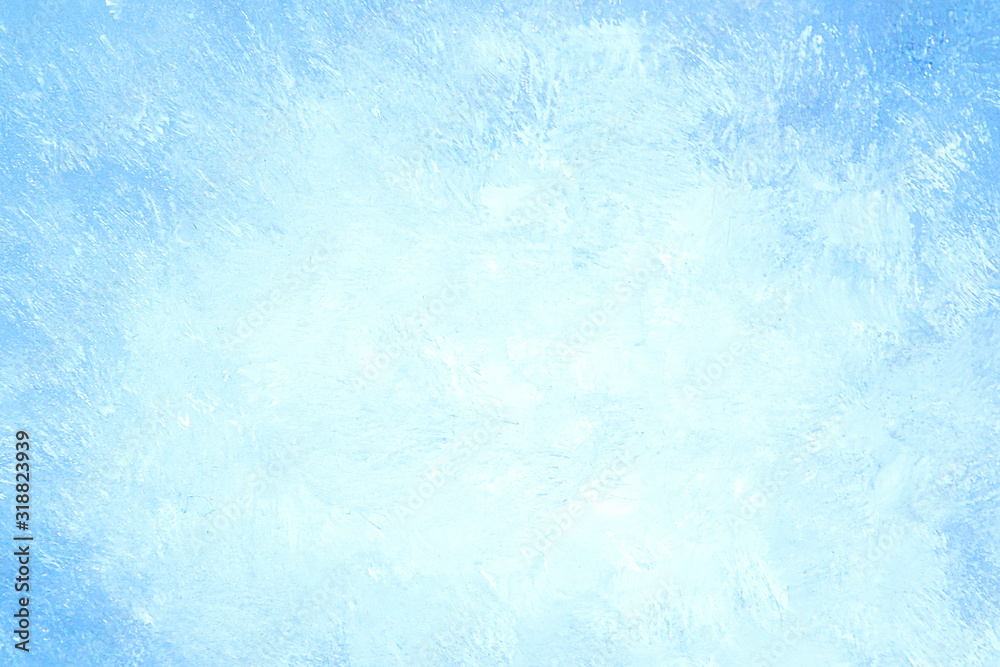 Obraz premium Abstract painting handmade blue background. Art abstract grunge gouache background..
