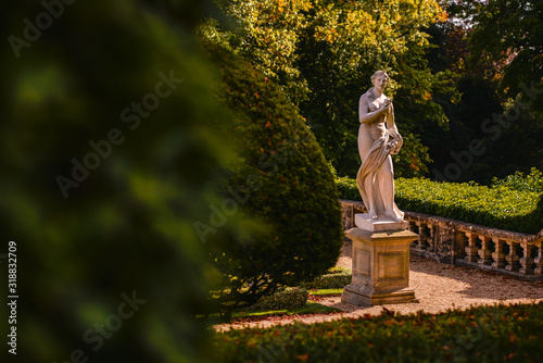 statue in the park