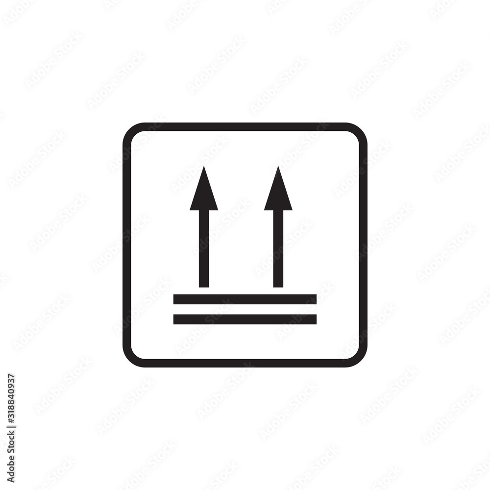 vector arrows side up icon flat design vector arrows side up icon flat design