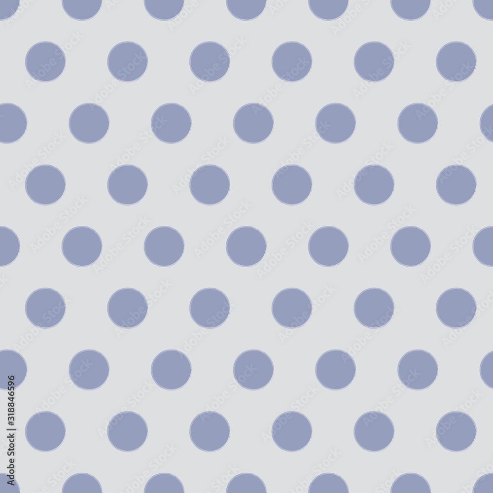 Vintage colored dots background seamless pattern print design