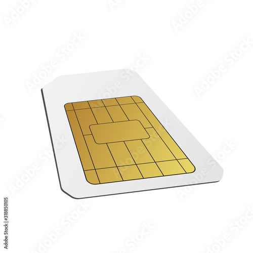 3D SIM card.
