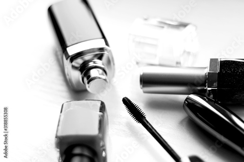 black and white beauty products