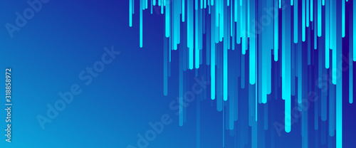 Fluid gradient lines, rain design concept, thin lines, dynamic template. Vector Illustration For Wallpaper, Banner, Background, Card, Book Illustration, landing page