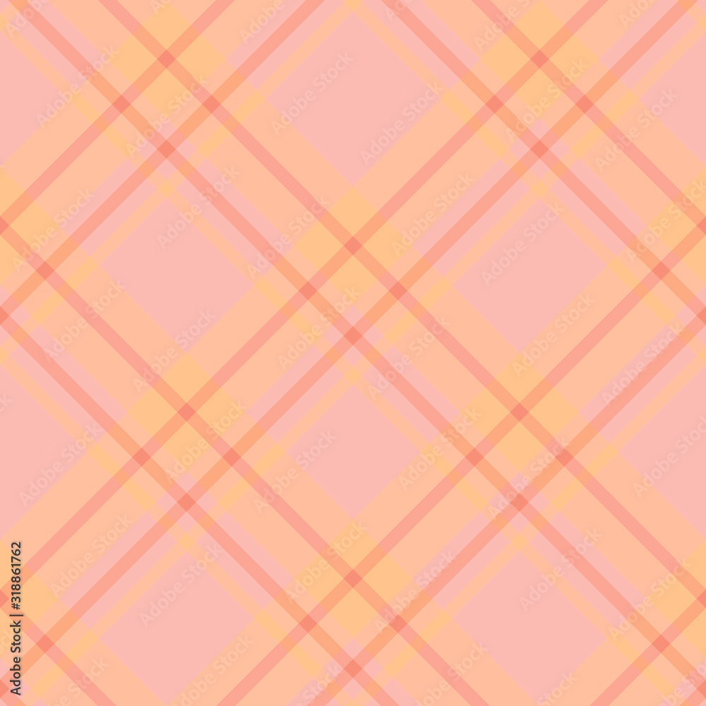 Seamless pattern in magnificent warm pink and yellow colors for plaid, fabric, textile, clothes, tablecloth and other things. Vector image. Seamless pattern in magnificent warm pink and yellow colors for plaid, fabric, textile, clothes, tablecloth and other things. Vector image.