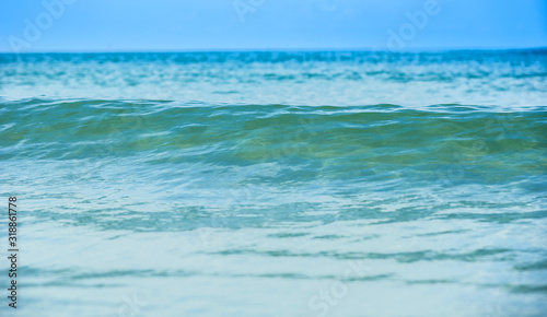 Wave on beach background,wave sea