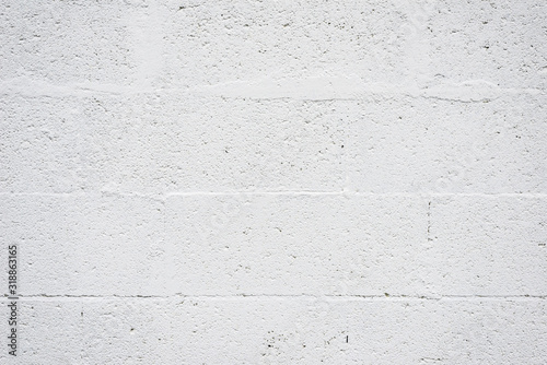 Fotografia White cinderblock texture 4