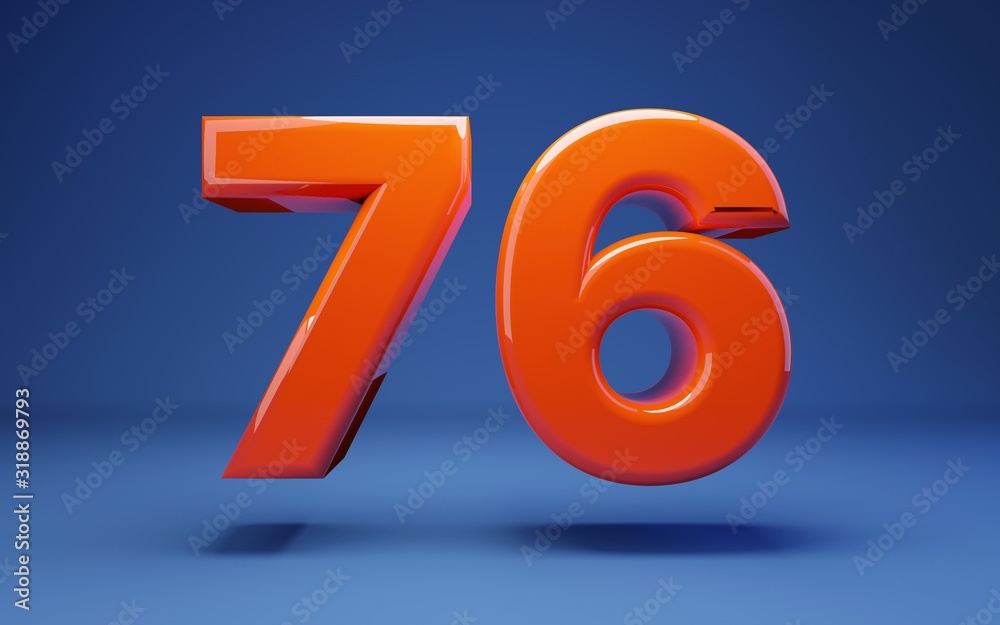 Lush Lava 3d number 76. 3D rendering. Best for anniversary, birthday party, celebration. Lush Lava 3d number 76. 3D rendering. Best for anniversary, birthday party, celebration.