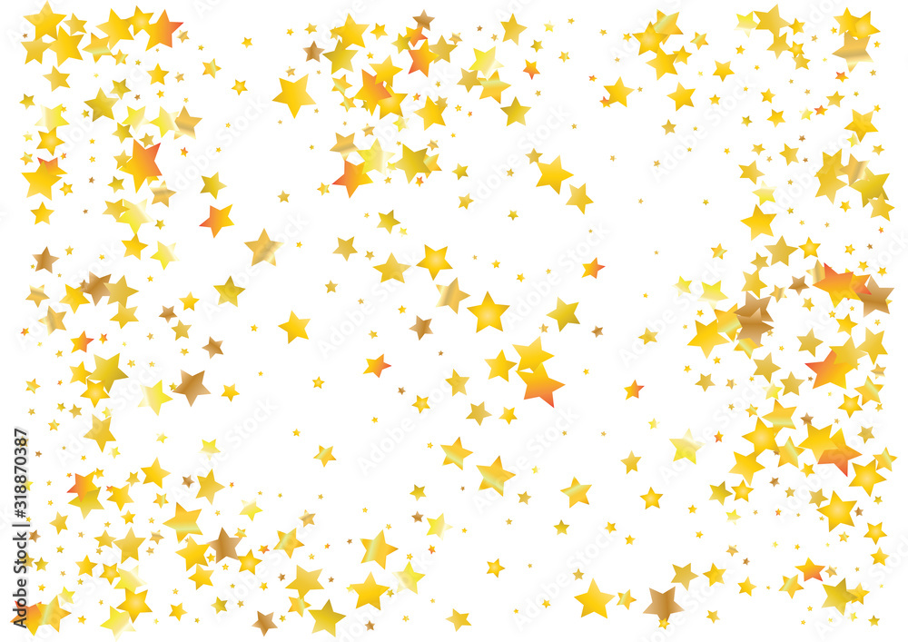 Festive glitter gold star confetti background. Abstract frame confetti texture for holiday, postcard, poster, website, carnivals, birthday and children's parties. Cover confetti mock-up. Wedding card Festive glitter gold star confetti background. Abstract frame confetti texture for holiday, postcard, poster, website, carnivals, birthday and children's parties. Cover confetti mock-up. Wedding card
