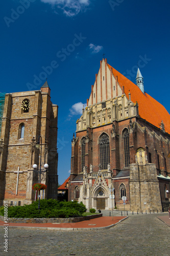 St Jackob`s bassilica, Nysa, Poland photo