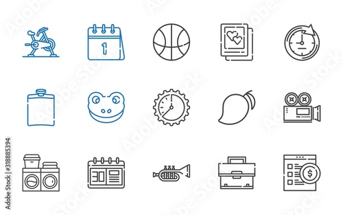 single icons set