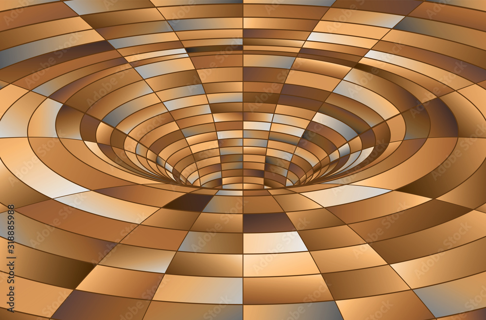 Tunnel or wormhole Tunnel or wormhole