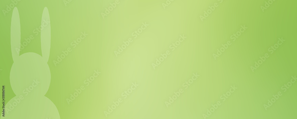 green rabbit Beautiful Abstract easter wallpaper Decorative Spring Green background