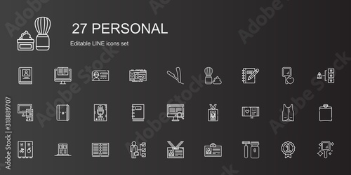 personal icons set
