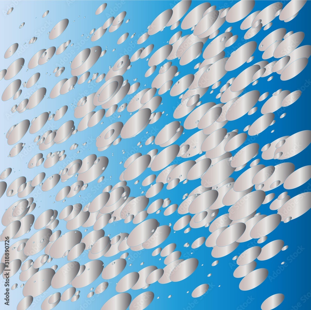 Fototapeta premium abstract background with bubbles