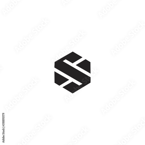 S letter logo design vector