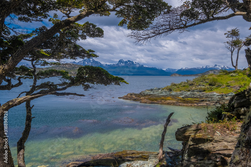 Coastal landscapes, Tierra del Fuego National Park, Ushuaia, Argentina © Luis