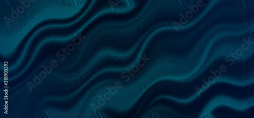Elegant dark blue abstract background. Wave. A whole new background for your business and design. Color Trend 2020