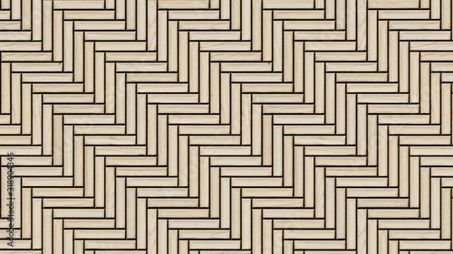Arrow pattern wood floor as background texture surface.