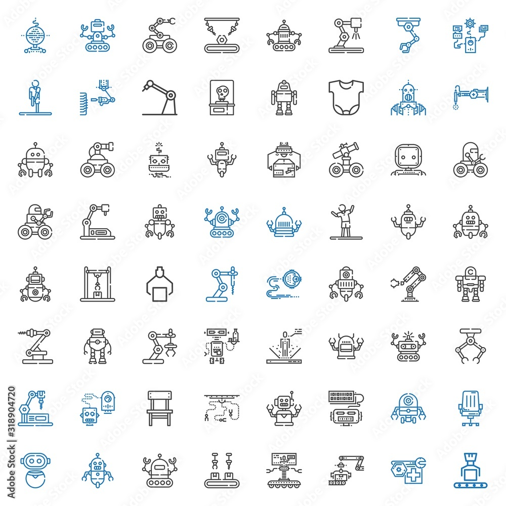 arm icons set arm icons set