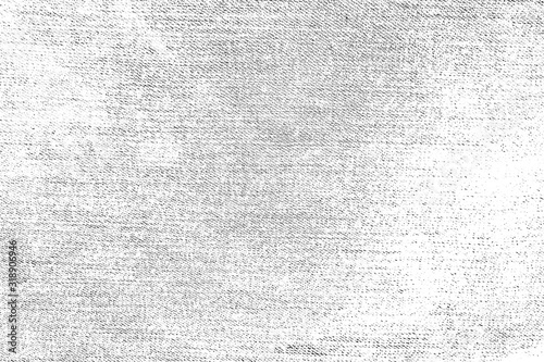 Distressed overlay texture of weaving fabric, cloth knitted.
