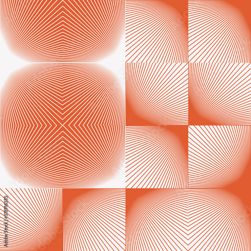 Linear Abstract Vector Pattern Design