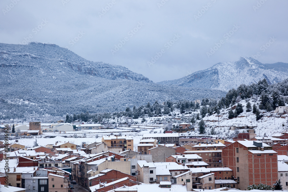 Valderrobres village. Teruel Province