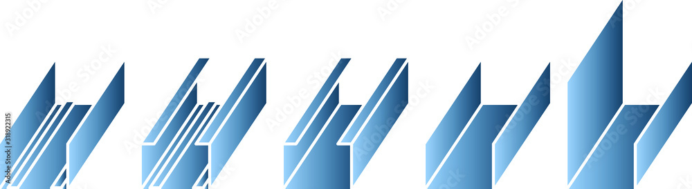 steel profiles icon, Profile for plasterboard steel profiles icon, Profile for plasterboard