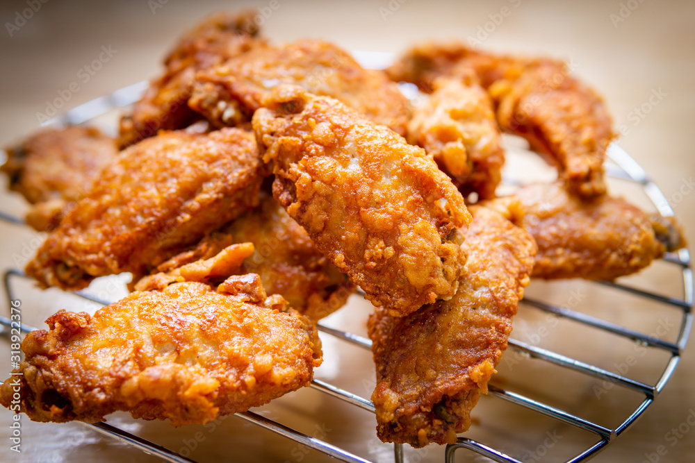 Fried Chicken Wings with Fish Sauce Fried Chicken Wings with Fish Sauce