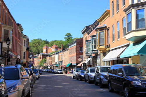 Blick auf Galena, Illinois (USA) photo