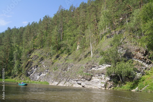 Rocks by the river