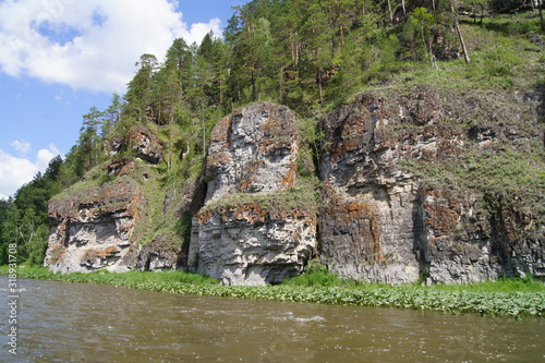 Rocks by the river