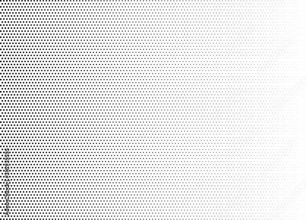 Abstract halftone dotted background. Monochrome pattern with dot and circles.  Vector modern pop art texture for posters, sites, business cards, cover postcards, interior design, labels, stickers.