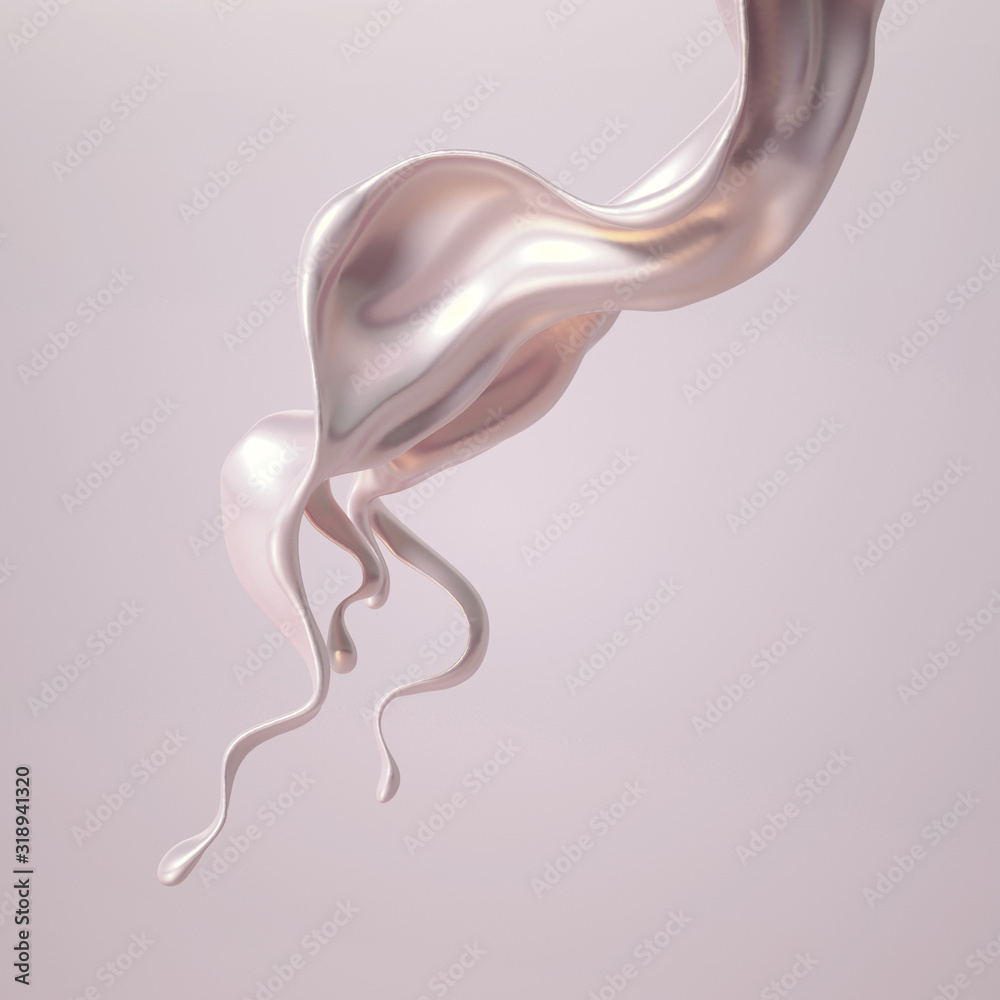 Splash fluid. 3d illustration, 3d rendering. Splash fluid. 3d illustration, 3d rendering.