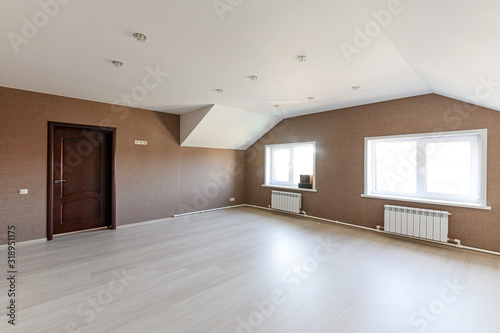 Russia, Moscow- September 10, 2019: interior room apartment modern bright cozy atmosphere. general cleaning, home decoration, preparation of house for sale