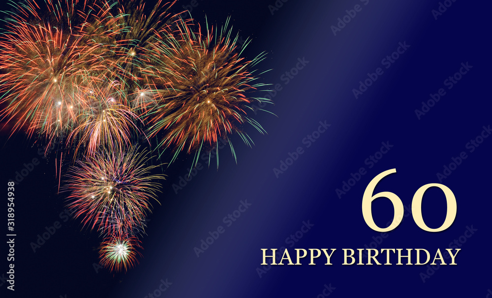 congratulation and happy birthday 60th