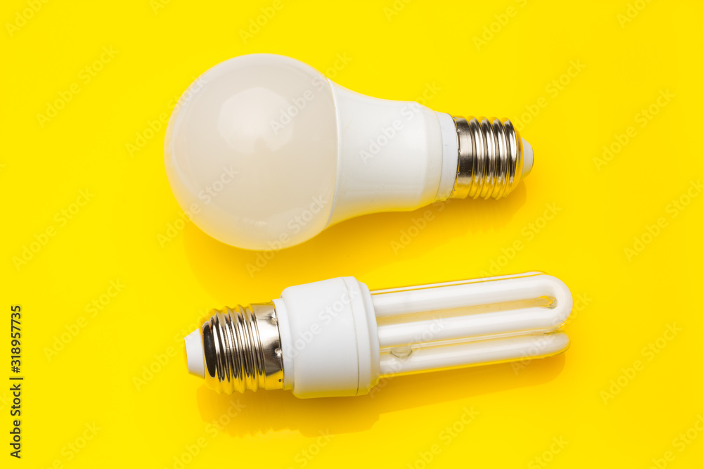 Energy saving light bulbs, ecological, to save energy and consumption. Energy saving light bulbs, ecological, to save energy and consumption.