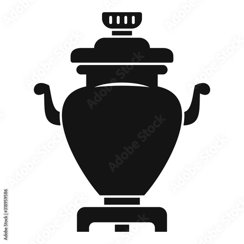 Ceremony samovar icon. Simple illustration of ceremony samovar vector icon for web design isolated on white background