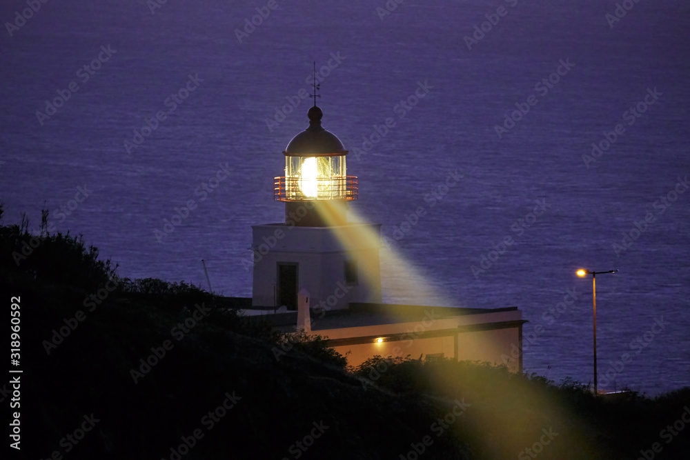 Lighthouse in Ponta da Pargo in Madeira Portugal